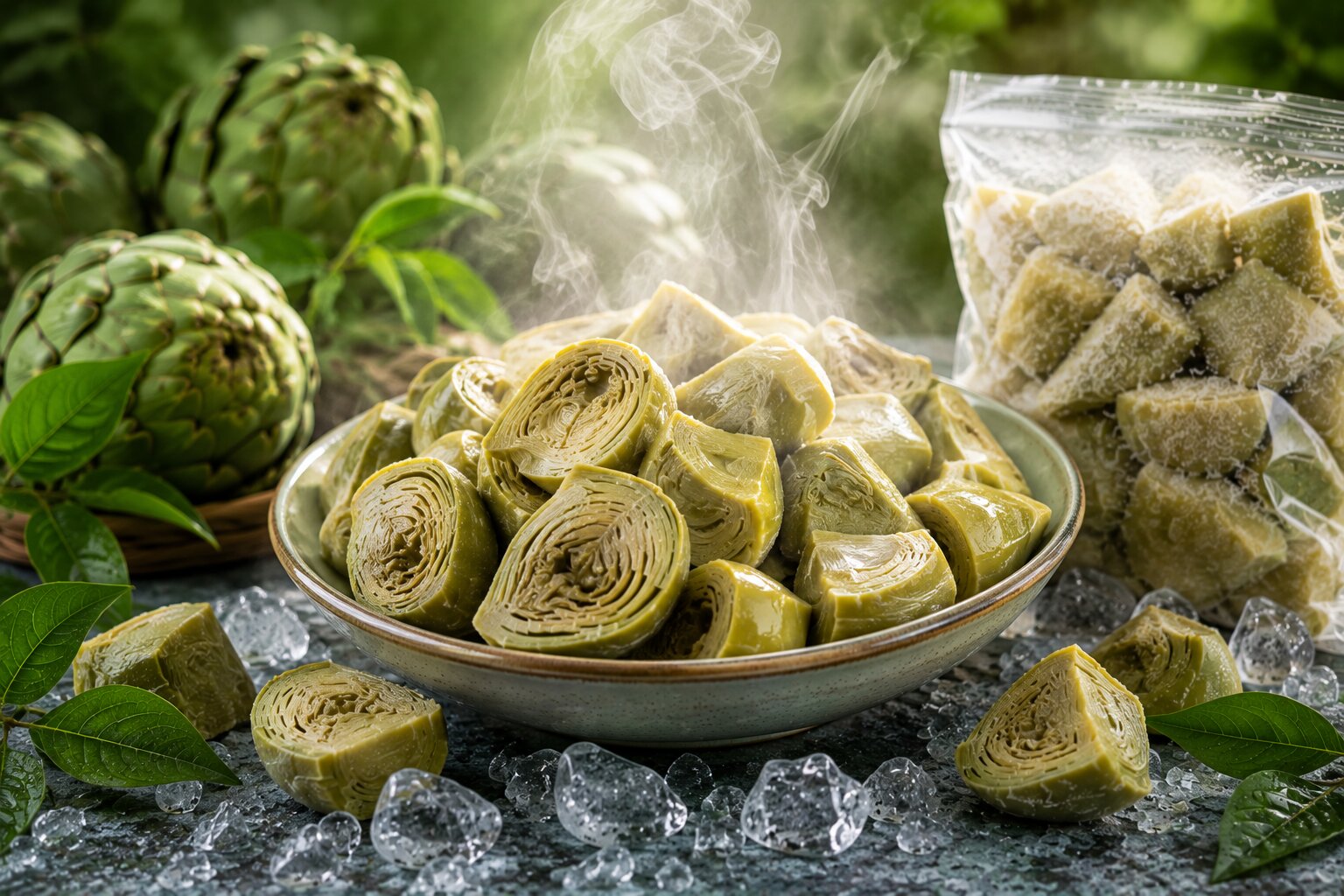 Artichokes With Steam