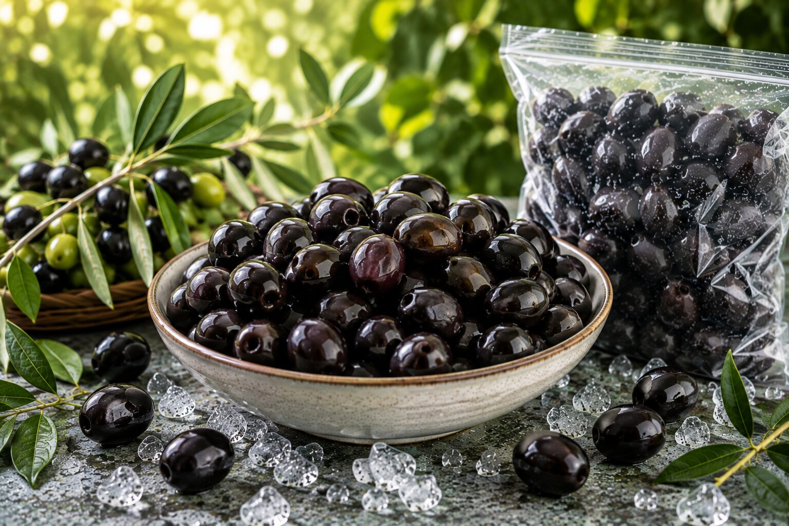 Natural Black Olives