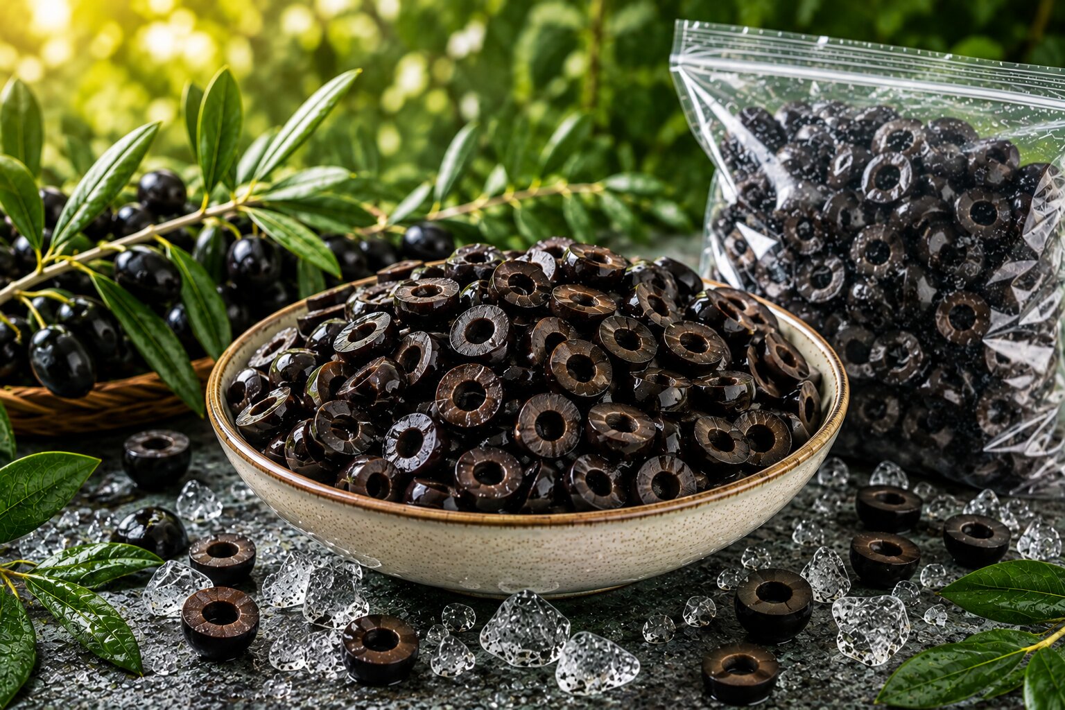 Sliced Black Olives