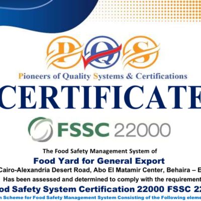 FSSC 22000 Certification