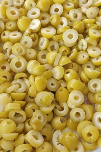 Sliced Green Olives