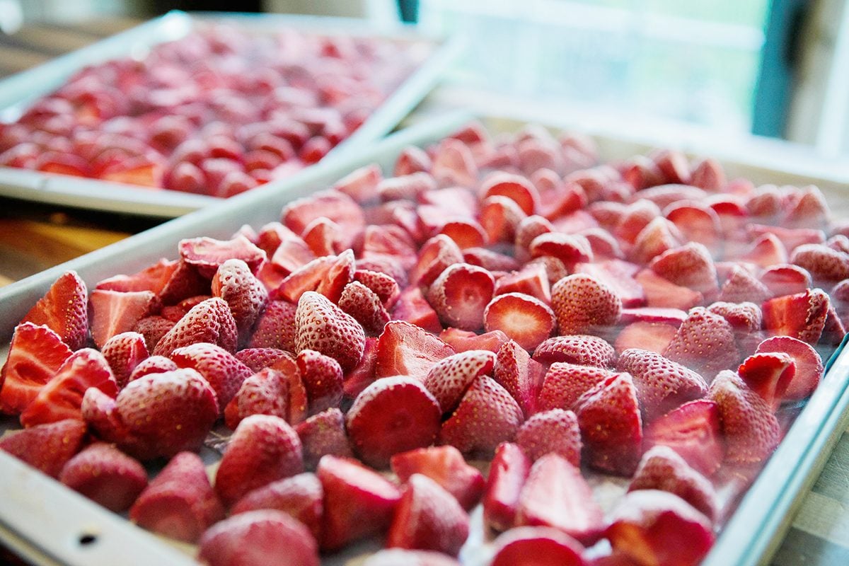 Frozen Strawberries